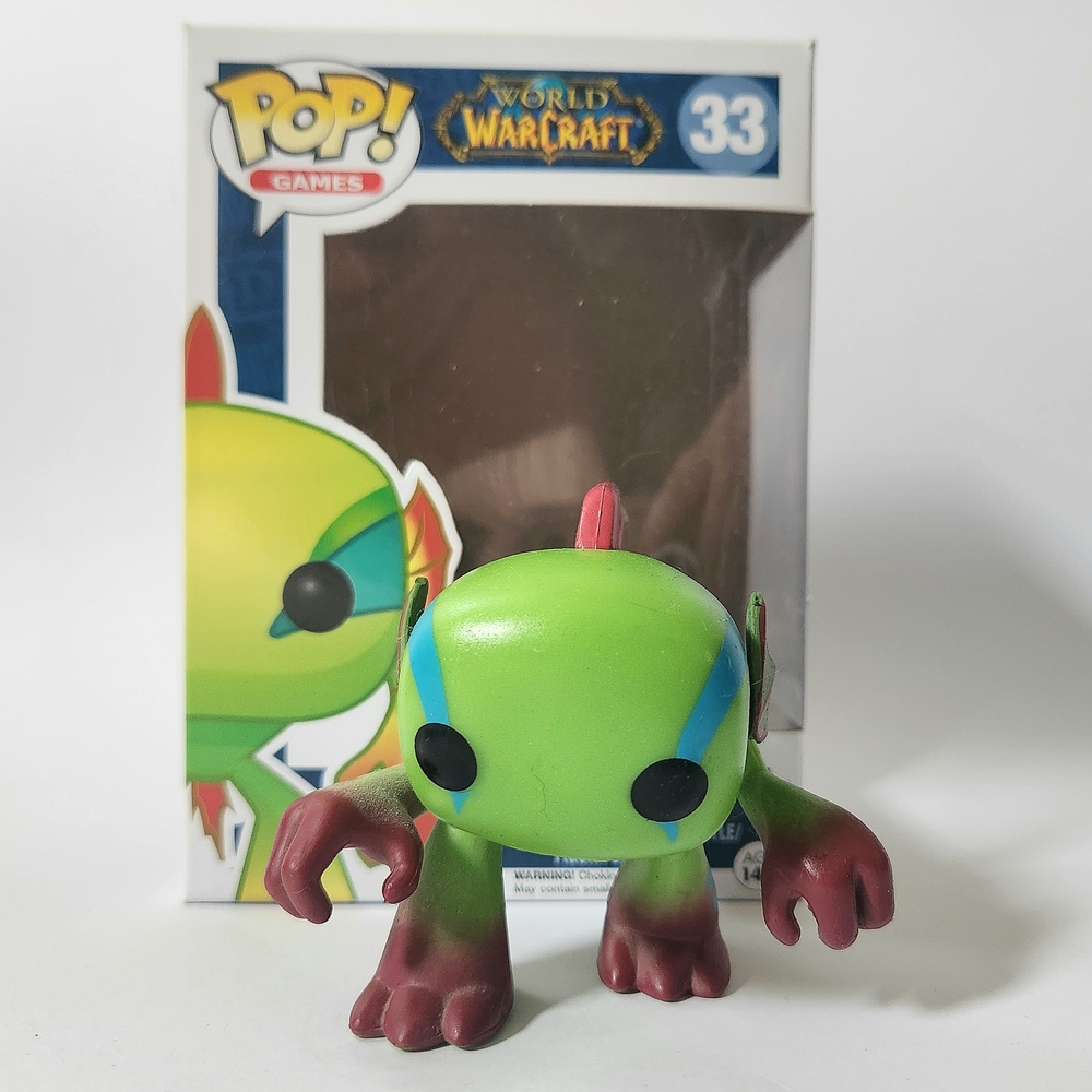 Funko Pop! Games Murloc #33 Green World of Warcraft Vaulted No Plastic Insert